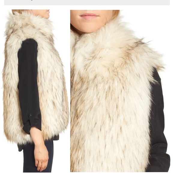 Bb Dakota faux fur vest - Picture 3 of 3